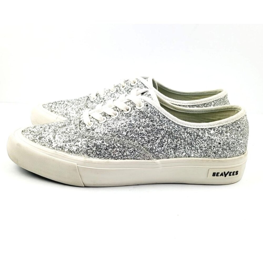 SEAVEES Women's Baja Lace Up Platform Sneaker - Size 9 - Picture 6 of 8